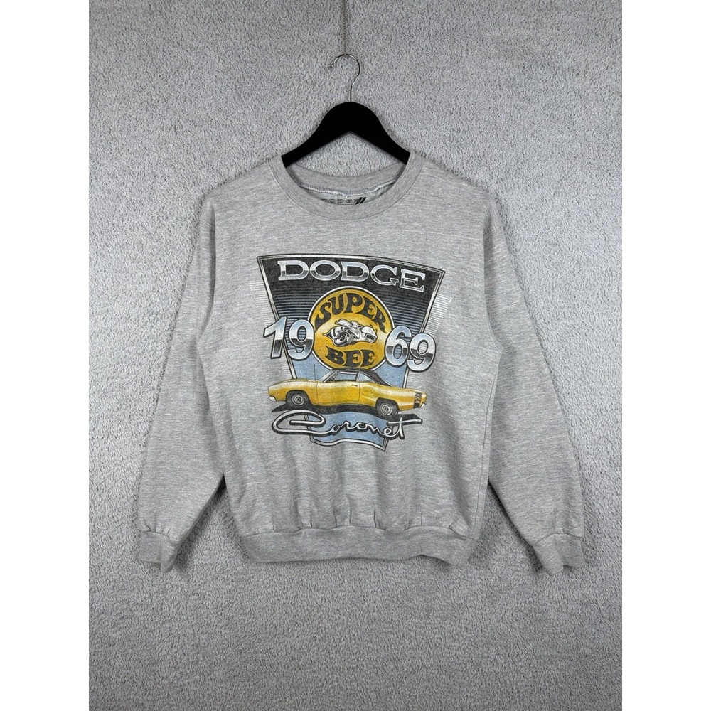 Dodge Coronet Super Bee 1969 Front Side Official Sweatshirt Size S